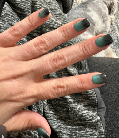 Manicure with gel polish